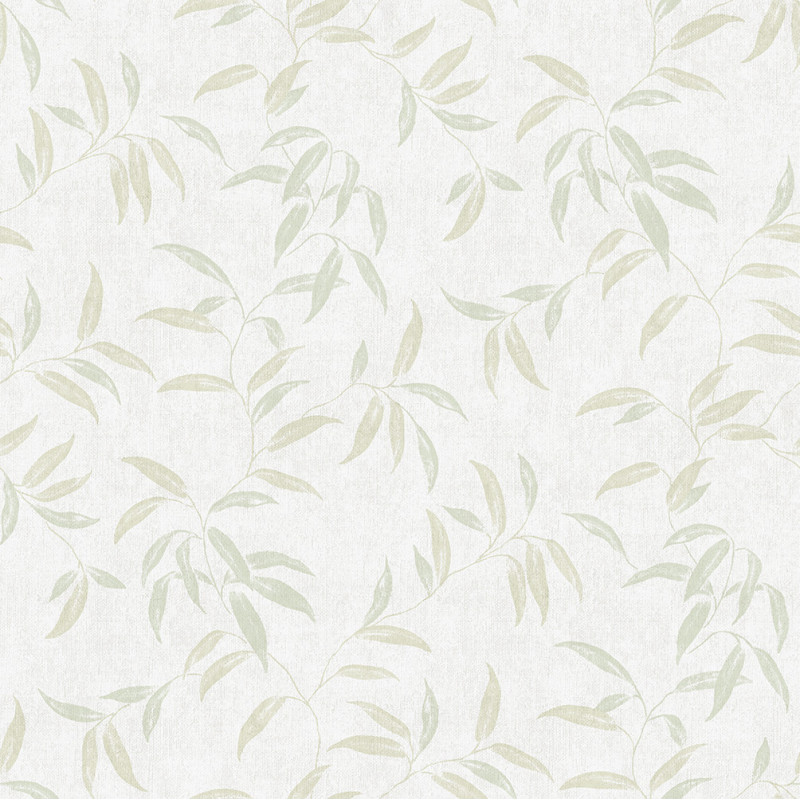PAPEL P. 3 METROS AUTOADHESIVO. ETHEREAL LEAVES VERDE