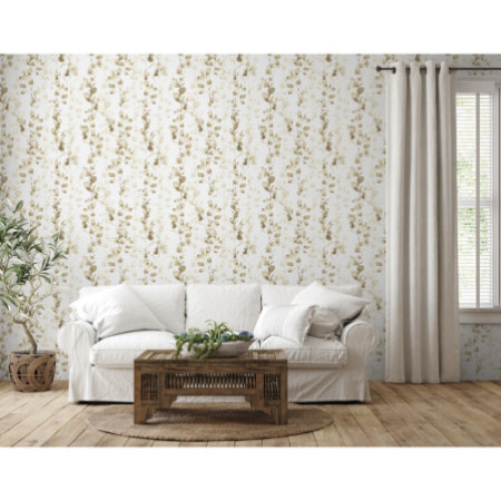 PAPEL P. 3 METROS AUTOADHESIVO. EUCALYPTUS OCRE CLARO
