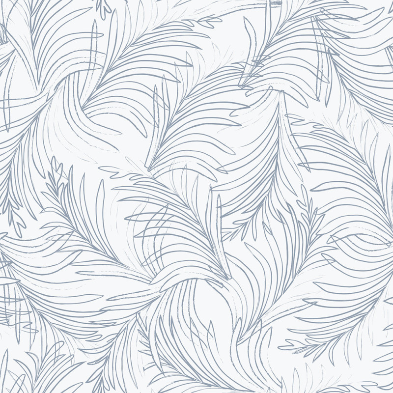 PAPEL P. 3 METROS AUTOADHESIVO. PALMS AZUL