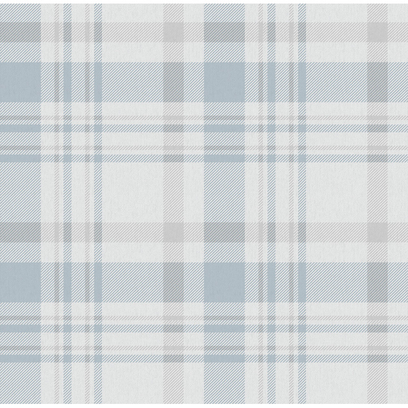 PAPEL P. 3 METROS AUTOADHESIVO. PLAID AZUL/GRIS