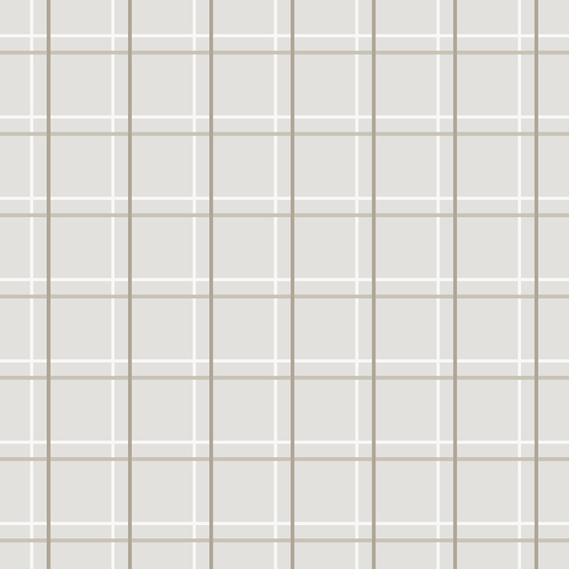 PAPEL P. 3 METROS AUTOADHESIVO. TARTAN GRIS/BEIGE