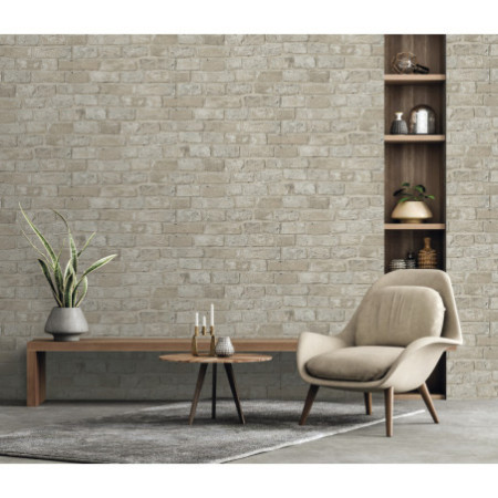 PAPEL P. 3 METROS AUTOADHESIVO. BRICKWALL BEIGE