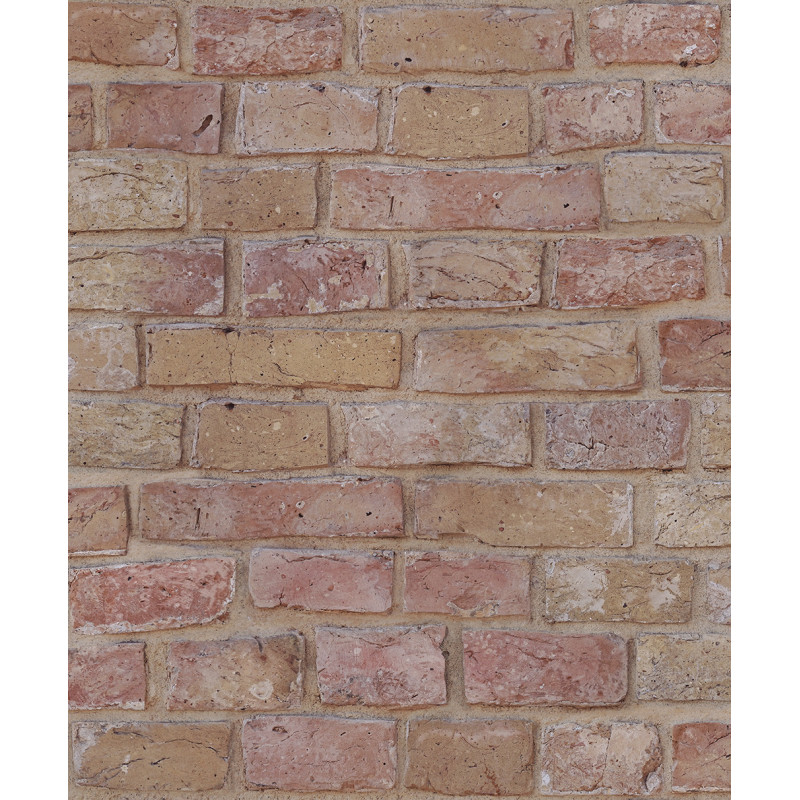 PAPEL P. 3 METROS AUTOADHESIVO. BRICKWALL ROJO LADRILLO