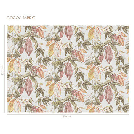TELA COCOA MULTICOLOR TROPICAL