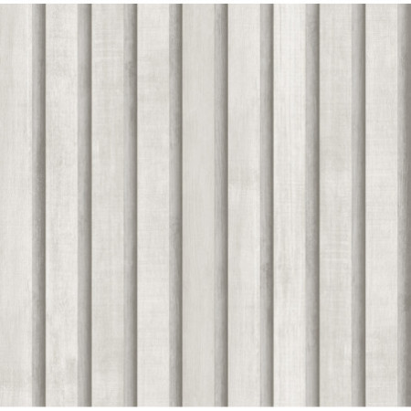 PAPEL PINTADO TEXTURA IMPRESA SLAT WALL BLANCO BLANCO