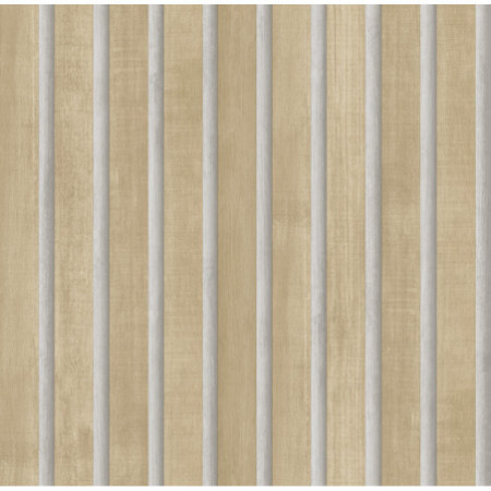 PAPEL PINTADO TEXTURA IMPRESA SLAT WALL BEIGE, BLANCO BEIGE, BLANCO