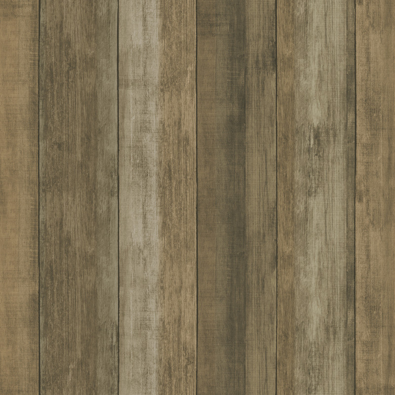 PAPEL PINTADO TEXTURA IMPRESA WOODS MARRON OSCURO MARRON OSCURO