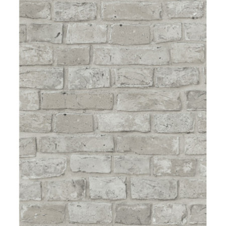 PAPEL PINTADO TEXTURA IMPRESA BRICKWALL GRIS C√ÅLIDO GRIS CÁLIDO