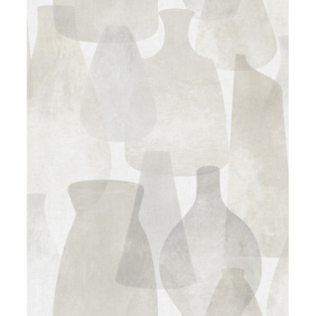 PAPEL PINTADO POTTERY BEIGE, GRIS BEIGE, GRIS