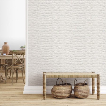 PAPEL PINTADO TEXTURA IMPRESA STRATA GRIS C√ÅLIDO GRIS CÁLIDO