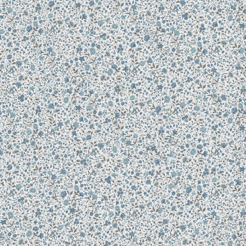 Botanical beige, azul