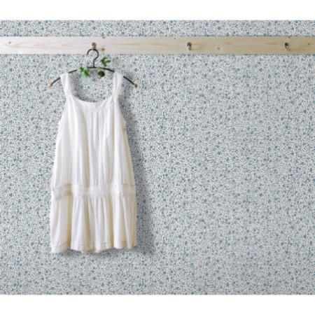 Botanical beige, azul