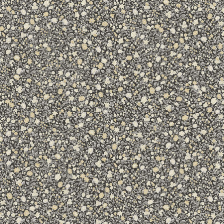 Botanical negro, amarillo