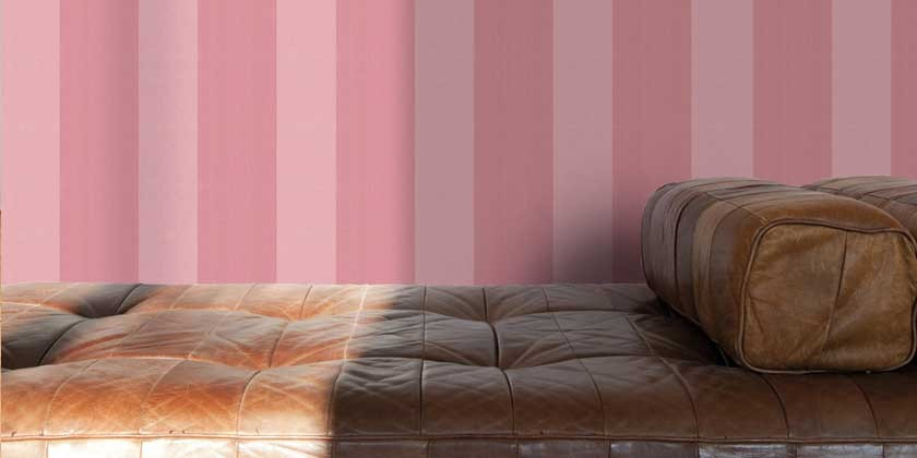 Decorar las paredes de tu hogar con papeles pintados a rayas
